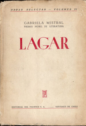 Lagar. Obras selectas Vol. VI.